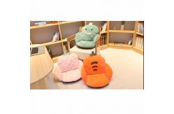 China Kawaii Plush Seat Cushions PP Cotton Filling 55 * 36 * 36CM Skin Friendly supplier