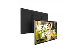 China Qtenboard Flat Advertising Wall Mounted Lcd Bank Digital Signage Media Player with CMS supplier