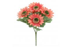 China 20x27cm Artificial Sunflower Bouquet Made of Durable Plastic for Long-Lasting Beauty supplier