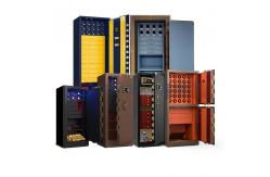 China Solid Steel Jewelry Watch Winder Safe Box Biometric Fingerprint Lock Custom Jewelry Safe supplier