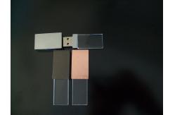 China Crystal Usb Stick Inside With LED Light When Working LED Light Shiny supplier