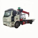 FAW 10 Tons Wrecker With  8tons Crane    Boom Truck      Crane  Truck for sale