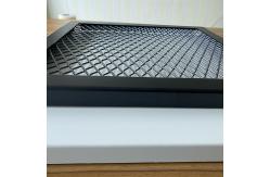 China Modern Aluminum Metal Ceiling Hook On Mesh Panel 20x40mm Thickness 2.0mm supplier