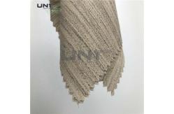 China Goat Hair woven interfacing for jacket , Lining and Interlining with Smooth Handfeeling supplier