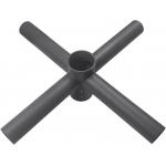 2.5in Horizontal Tenon Adapter 90 Degree Quad Spoke Bracket