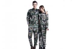 China Long Sleeve Waterproof Army Military Uniforms , Medium Thickness Army Camouflage Jacket supplier