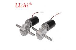 China Walking Machine Brush DC Worm Gear Reducer Motor supplier
