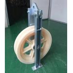 822mm MC Nylon Sheave Conductor Stringing Blocks for sale