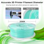 High Strength PETG Filament Mint Green ±0.02mm 3d Printing Filament 1000g