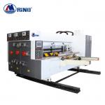 150 Pcs/Min Carton Flexo Printing Machine 2 Color Lead Edge Feeding With Slotting for sale