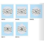 PE Non Woven Disposable Ecg Electrode Stickers Cloth Material for sale