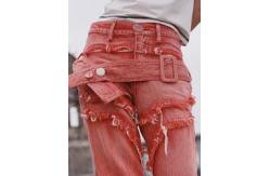 China custom Plain Jogging Pants women's jeans pant supplier