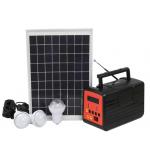 Home Generator Kits 15w Portable Solar Power Systems With All In One Inverter Controller Battery for sale