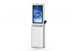 China Change Pay Touch kiosk equipment , automated retail kiosk For Dedicated Charity Donation supplier