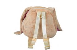China 3D Fuzz Dog Soft Toy Backpack , Durable Plush Backpacks For Toddlers supplier