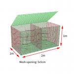 4mm Heavy Duty Galvanized Welded Mesh Gabion For Flood Control for sale