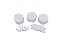 China Single Use Absorbent Dental Cotton Roll With Pure Cotton supplier