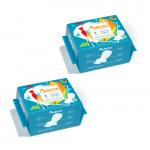 Women Biodegradable Anion Chip Sanitary Napkins Pads Antibacterial Cotton for sale