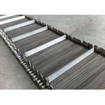 Drying And Draining 201 Chain Mesh Conveyor Belt 3mm Dia for sale
