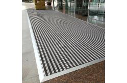 China Heavy Duty Aluminum Anti Slip Entrance Mat For Commercial High Traffic Areas supplier