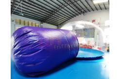 China Round Transparent Stent Inflatable Party Tent Crystal Bubble Dome supplier