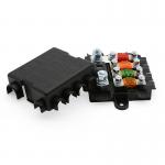 Power Distribution Busbar 4 Way MIDI 1 MEGA Fuse Holder Box Block