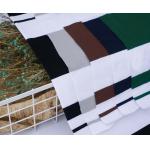 Smooth And Comfortable And Skin-Friendly Striped Knit Fabric For Casual Wear for sale
