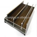 Champagne Bronze Electrophoresis Coated Aluminium Snap Frame Profile With Customized Design Drawing for sale