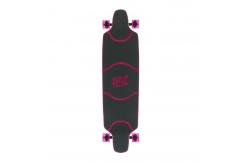 China DB Longboards Wanderer Black / Pink Longboard Complete Skateboard - 10 x 39 supplier