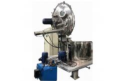 China Hydraulic Scraper Bottom Horizontal Centrifuge Equipment / Perforated Basket Centrifuge supplier