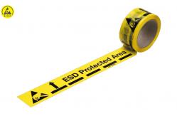 China High Adhesive PVC Antistatic ESD Protected Area Warning Tape supplier