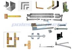 China Custom Metal Hardware Industrial Accessories Parts Stainless Steel / Steel OEM Service supplier