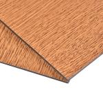 1000mm-2000mm Wood Aluminum Integrated Panel with PE/PVDF Coating Impact Resistance