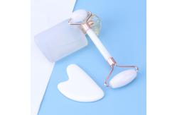 China Pink Face Massager Roller , Jade Massager Roller OEM ODM Service supplier