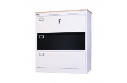 China Home Office Vertical Single Drawer Filing Cabinet With Cyber Lock supplier