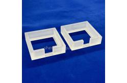 China Professional Custom Opaque Quartz Ring High Temperature Resistant supplier