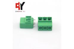 China 3 Poles Pcb Mount Screw Terminal HQ135T-10.16mm Electric supplier