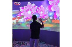 China High Traffic Attraction Interactive Wall Projection Game for Kids Playgrounds supplier