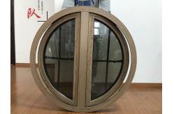China EPDM Rubber Weatherstripping Aluminum Circle Windows Round Upvc Double Glazed Windows supplier