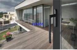 China EPDM Gasket 6063-T5 Aluminum Horizontal Sliding Windows 100mm Depth supplier