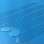 Rectangle Sight Glass Plate For Laser Spare Parts Cerium-Doped Quartz Material