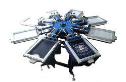 China 8 Color 8 Station Screen Press supplier