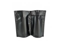 China Non Smell Black Matte Laminated Foil Stand Up Pouch supplier