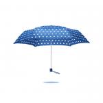 Polka Dot Printing 21inchx8K Pongee 190T Sun Protection Umbrella For women for sale