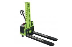 China 0.5t 1.2m Semi Electric Pallet Stacker Automatic Lifting Electric Forklift supplier