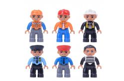 China Mini ABS Plastic Action Anime Figures Building Blocks Figure Toys  For Kids supplier
