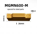 CNC End Cutting Slot Cutting Blade Mgmn600-M Speed Tungsten Carbide Insert Turning for sale