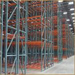 Double Deep Multi Level Heavy Duty Shelving System , Steel Warehouse Heavy Duty Rack