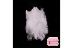 China Customizable Soft Virgin Polyester Short Cut Fiber 32mm For Quilt Blanket supplier