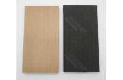 China Natural Oak Veneer Microperf Micro Perforated Acoustic Panel Customized supplier
